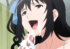 Chunky breasted anime catholic gets..