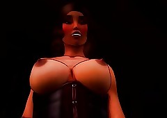 Monica Strapon - 3D Femdom (animated)