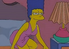 Butch Porn - Marge Simpson increased..